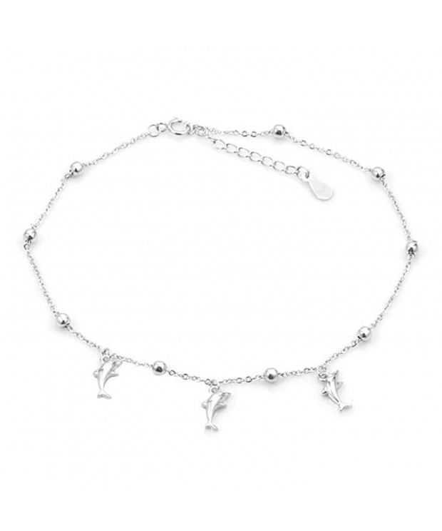 CharmSStory Sterling Silver Dolphins Bracelet