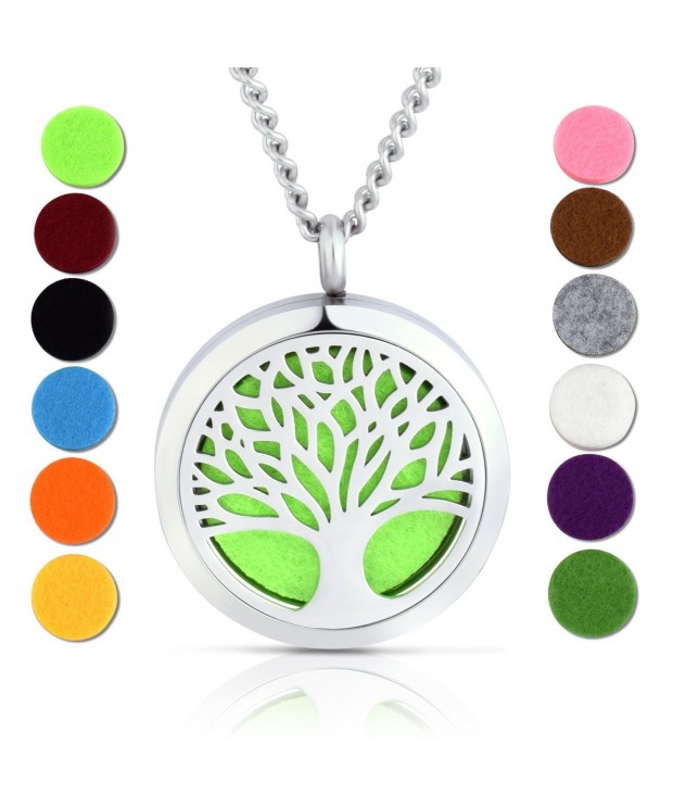 Stianless Aromatherapy Essential Diffuser Necklace