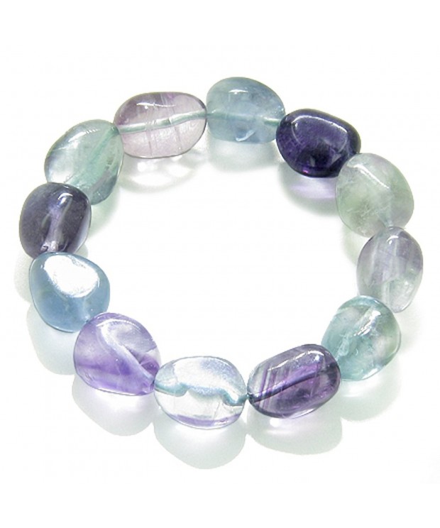 Fluorite Crystals Protection Gemstone Bracelet