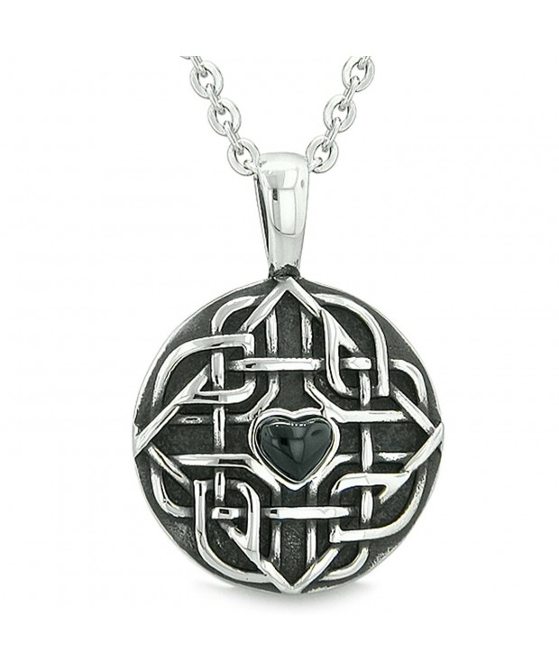 Amulet Protection Simulated Pendant Necklace