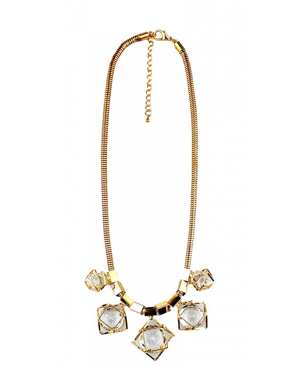 Pletora jewel 100 Crystal Dodecahedron Necklace