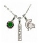 Michigan Spartans Crystal Necklace Jewelry