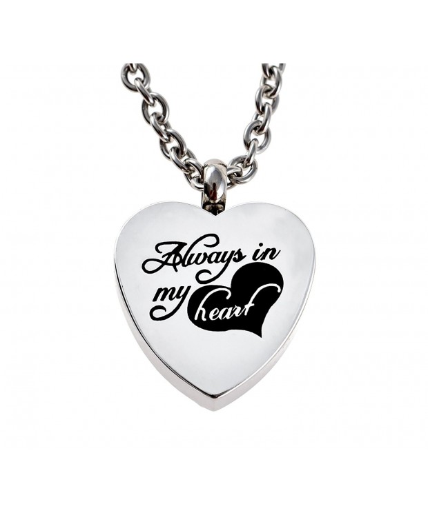 Always Heart Necklace Pendant Cremation