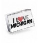 Floating Charm Michigan Lockets Neonblond