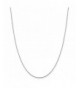 Sterling Silver 0 5mm Cable Necklace