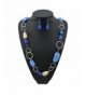 Fashion Cryastl Necklace Earrings NK 10076 royalblue