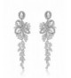 HowFitU Shining Hanging Chandelier Earrings