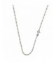 Sterling Silver Diamond Cut Chain Necklace