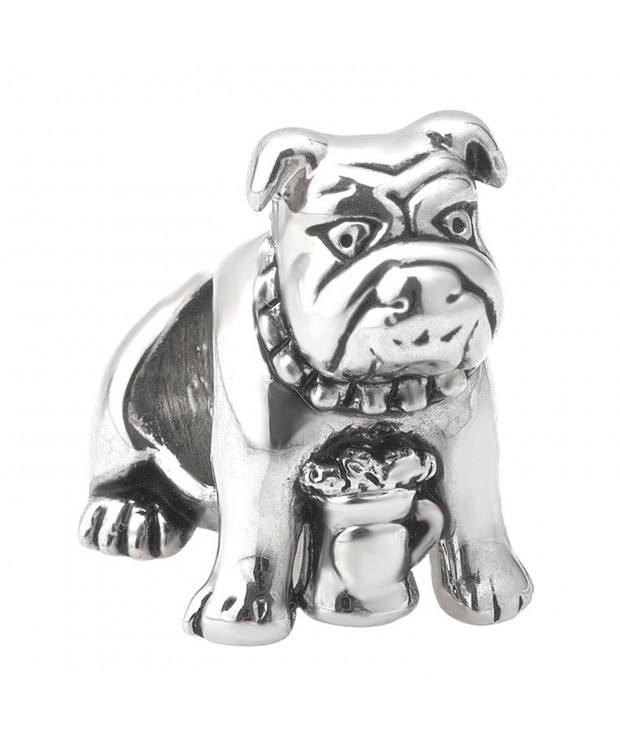 CharmsStory Bulldog Animal Charms Bracelets