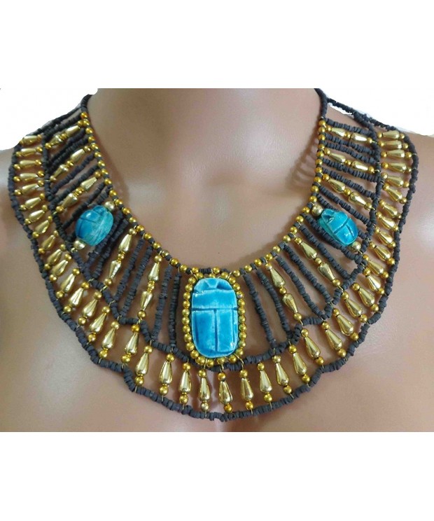 Cleopatra Nefertiti Necklace Christmas Halloween