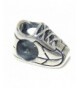 Sterling Silver Sneaker European Bracelets