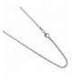 Sterling Silver Diamond Italian Necklace