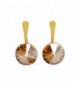 Plated Sterling Swarovski Elements Earrings