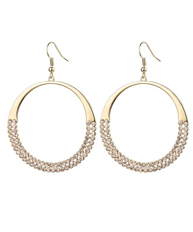 Large Earrings Women Plated Earring