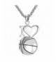 U7 Personalized Basketball Necklace Stainless