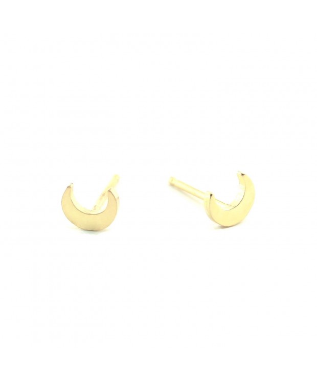 Sterling Silver MINI MOON Earring