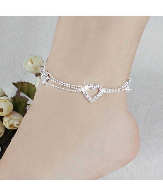 VANKER Stylish Crystal Rhinestone Silver