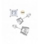 Princess Simulated Diamond Earring Quality