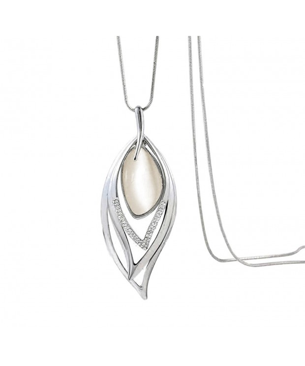 Nataliya Pearl Pendant Necklaces Angel