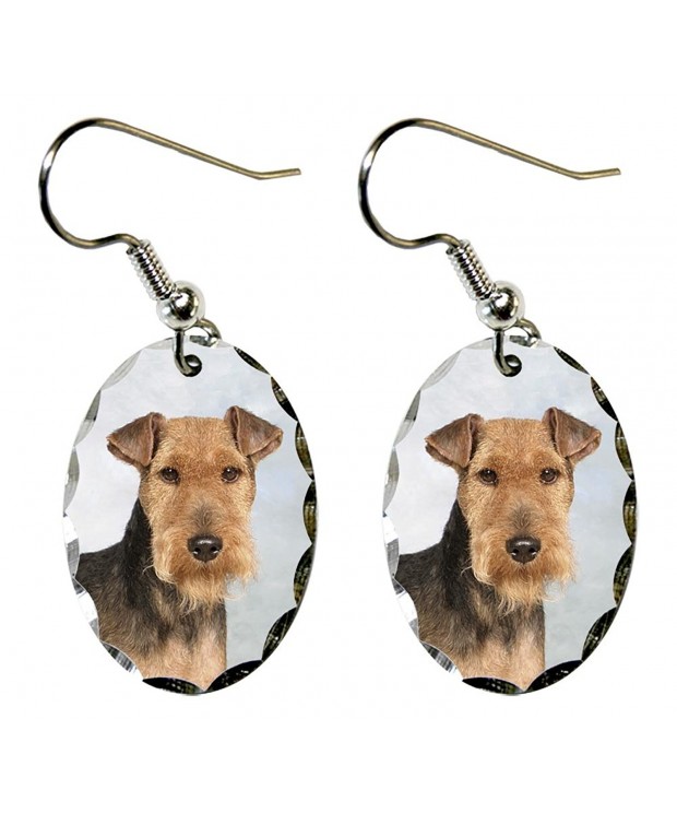 Canine Designs Terrier Scalloped Earrings