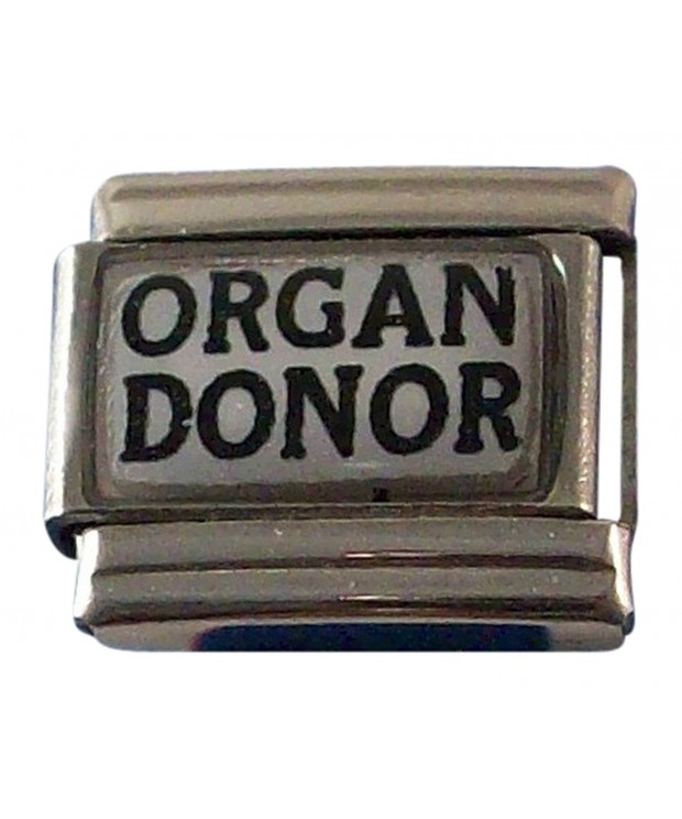Organ Donor Medical Italian Bracelet