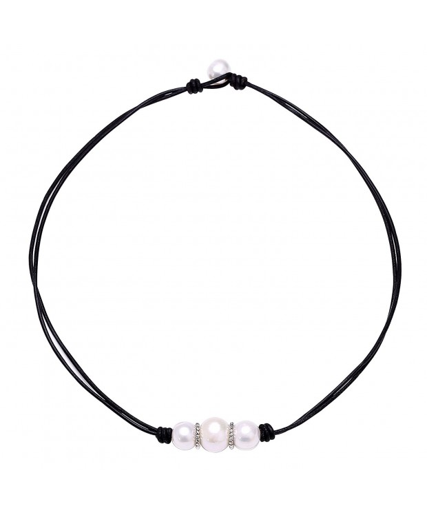 Aobei Cultured Freshwater Necklace Collarbone