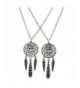 Lux Accessories Together Dreamcatcher Necklace