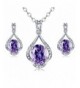 Cyber Monday Deals Incaton Amethyst Jewelry Pendant Necklace