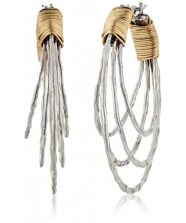 Robert Lee Morris Multi Row Earrings