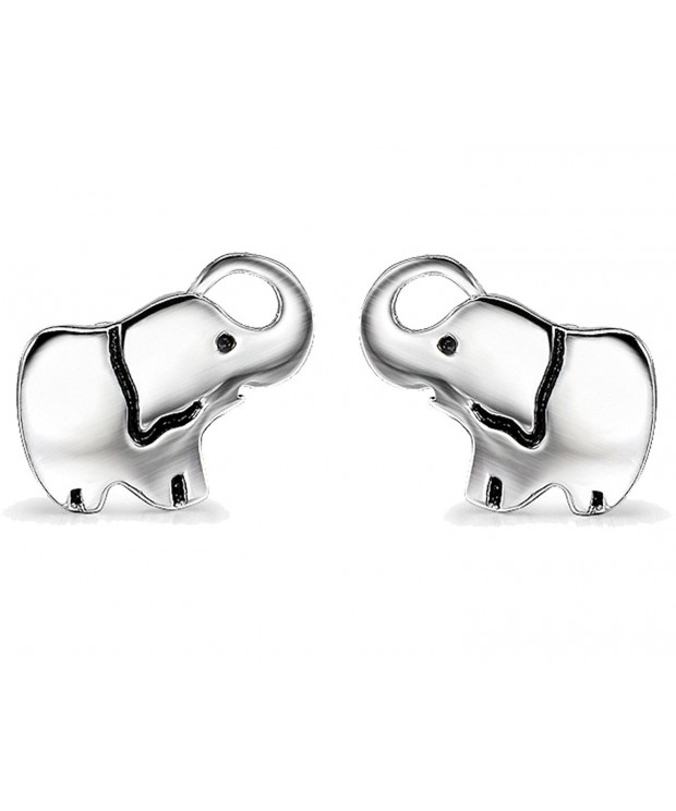 YFN Sterling Elephant Earrings elephant