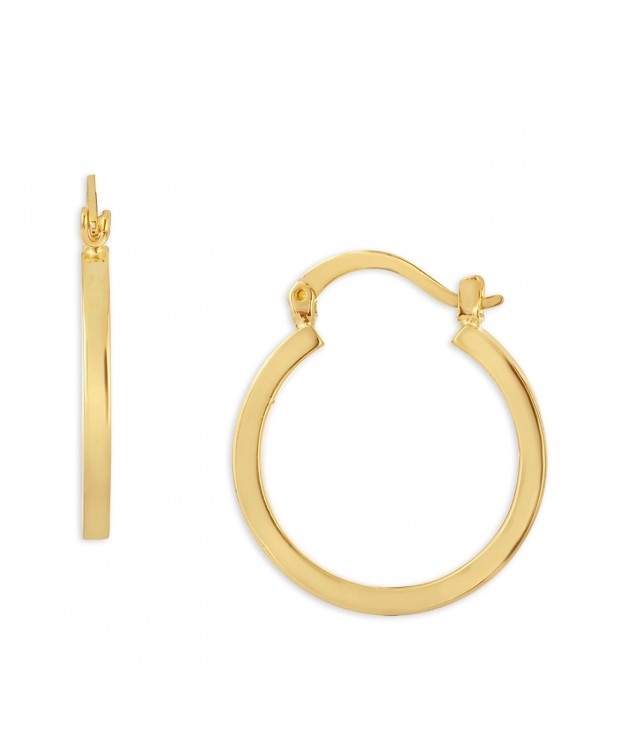 Earrings Hoops Women Fashionvictime Plated