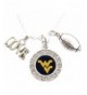 Virginia Mountaineers Football Necklace Jewelry