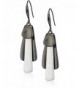 robert morris hematite silver earrings