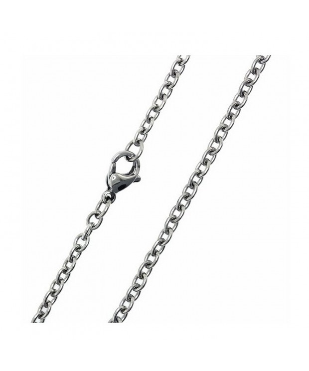 Stainless Steel Cable Chain Necklace