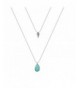 Lux Accessories Turquoise Teardrop Arrowhead