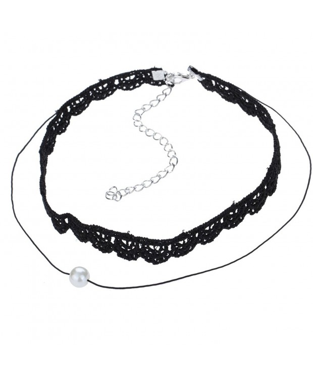 YAZILIND Jewelry Leather Choker Necklace