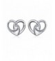 Sterling Silver Jewelry Heart Earrings