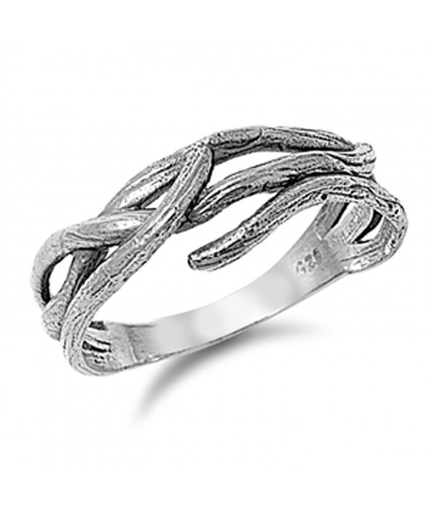 Womens Branch Fashion Sterling Silver