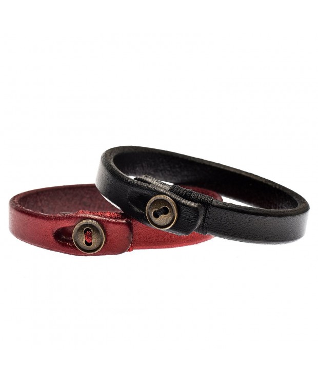 Niceu Leather Trendy Brcaelets Bangle