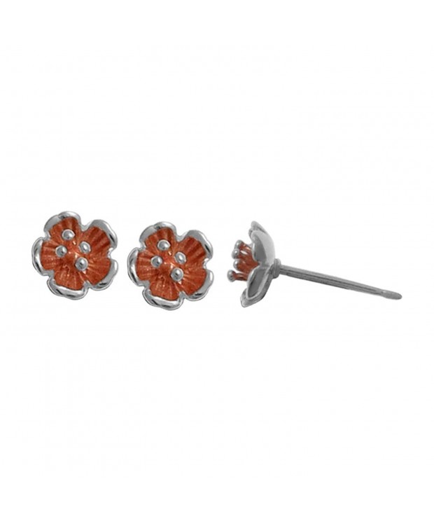 Boma Sterling Silver Flower Washed