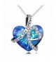 Necklace Sterling Swarovski Anniversary Girlfriend