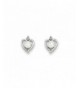 Sterling Rhodium Freshwater Cultured Earrings