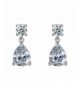 PAVOI Simulated Diamond Earrings Wedding
