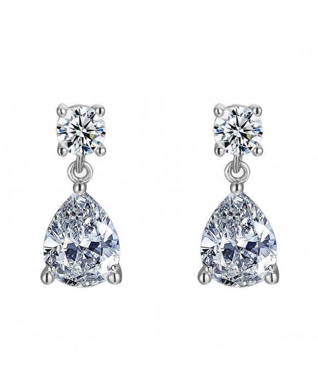 PAVOI Simulated Diamond Earrings Wedding