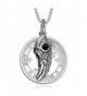 Archangel Michael Simulated Pendant Necklace