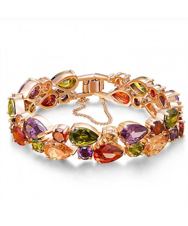 Fancydeli Plated Zircon Bracelet Mother