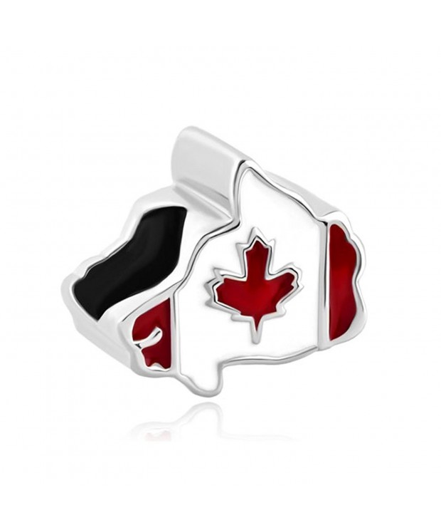 CharmsStory Patriotic Canada Charms Bracelets
