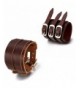 Aroncent Wristband Bracelet Bangle Leather