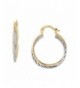 Earrings Hoops Women Fashionvictime Plated