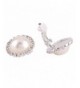 Rhinestone Simulated Earrings Piercing Jewelry